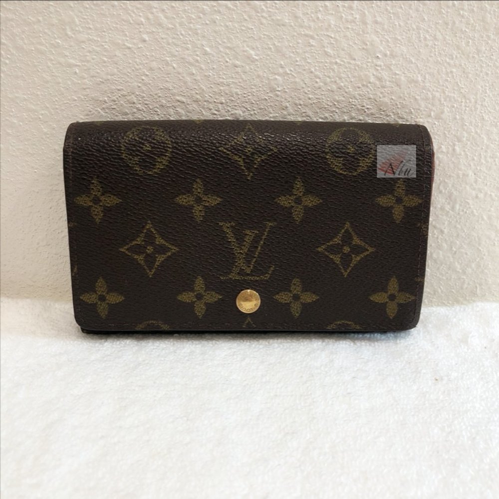 SOLD LOUIS VUITTON Monogram Porte Tresor Wallet